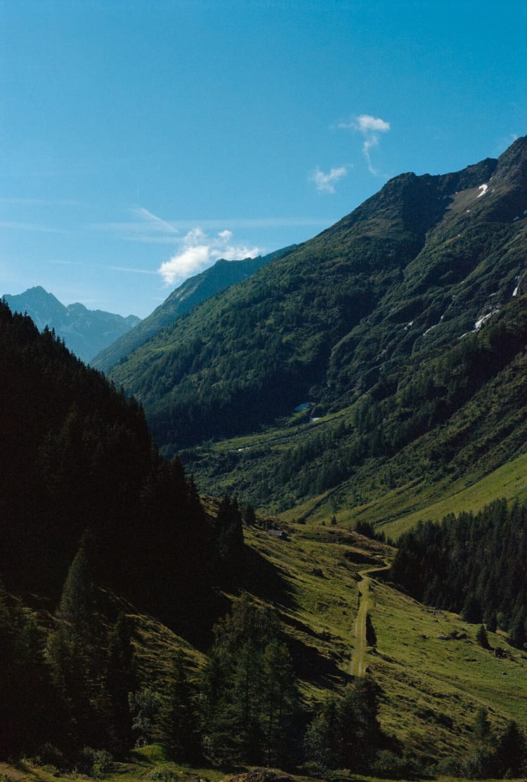 Capturing the Swiss Passes on Portra 400