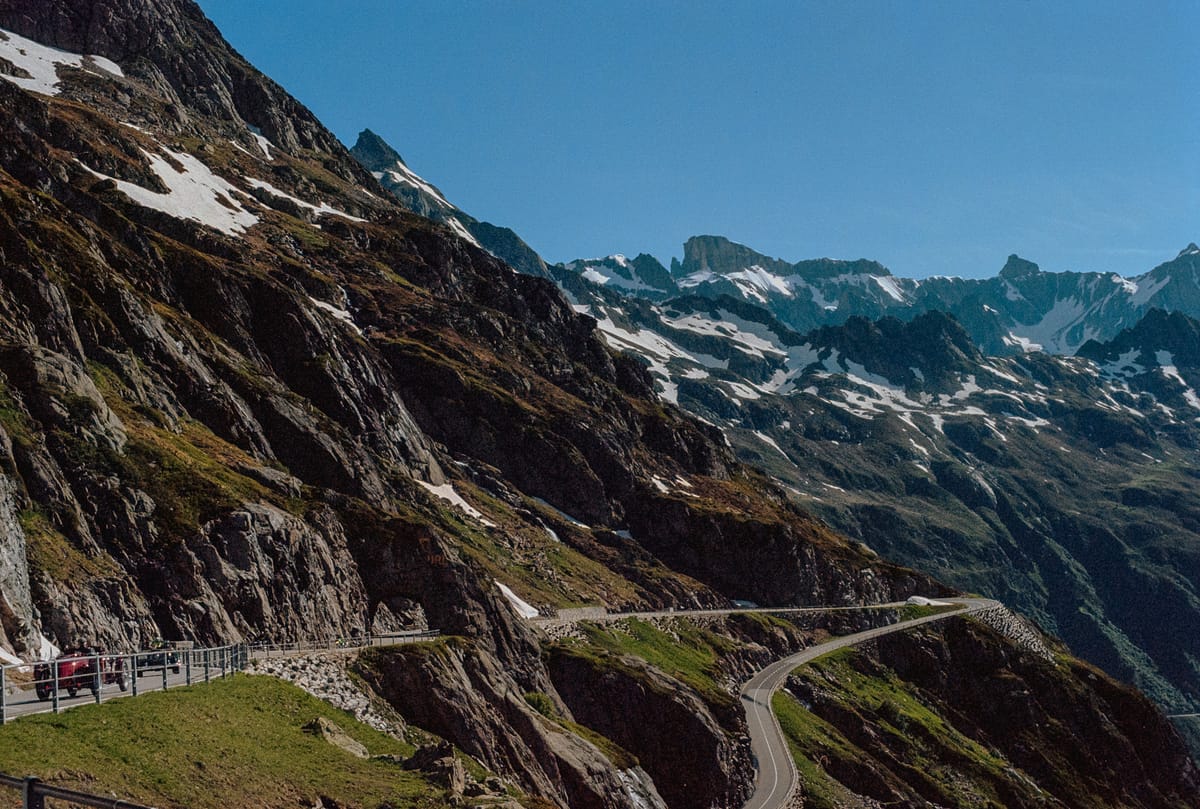 Capturing the Swiss Passes on Portra 400